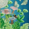 Pinky's Garden Glitter Greetings Card