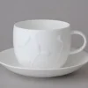 Plum Cress Teacup & Saucer