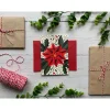 Poinsettia Christmas Card