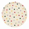 Polka Dot Round Birch Tray