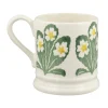 Primrose Hand-Stamped 1/2 Pint Mug