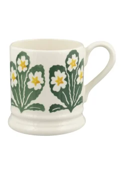 Primrose Hand-Stamped 1/2 Pint Mug