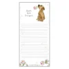 Puppy with Flower "Must Not Forget" Magnetic List Pad
