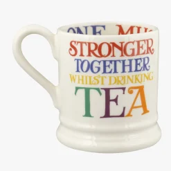 Rainbow Toast Change The World  1/2 Pint Mug