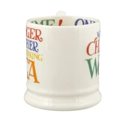 Rainbow Toast Change The World  1/2 Pint Mug