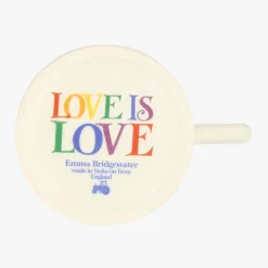 Rainbow Toast Love is Love 1/2 Pint Mug