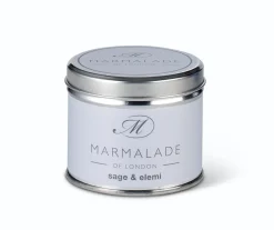 Sage and Elemi Medium Tin Candle