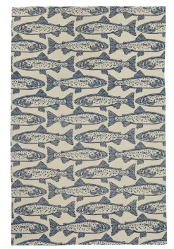 Salmon Cotton Tea Towel