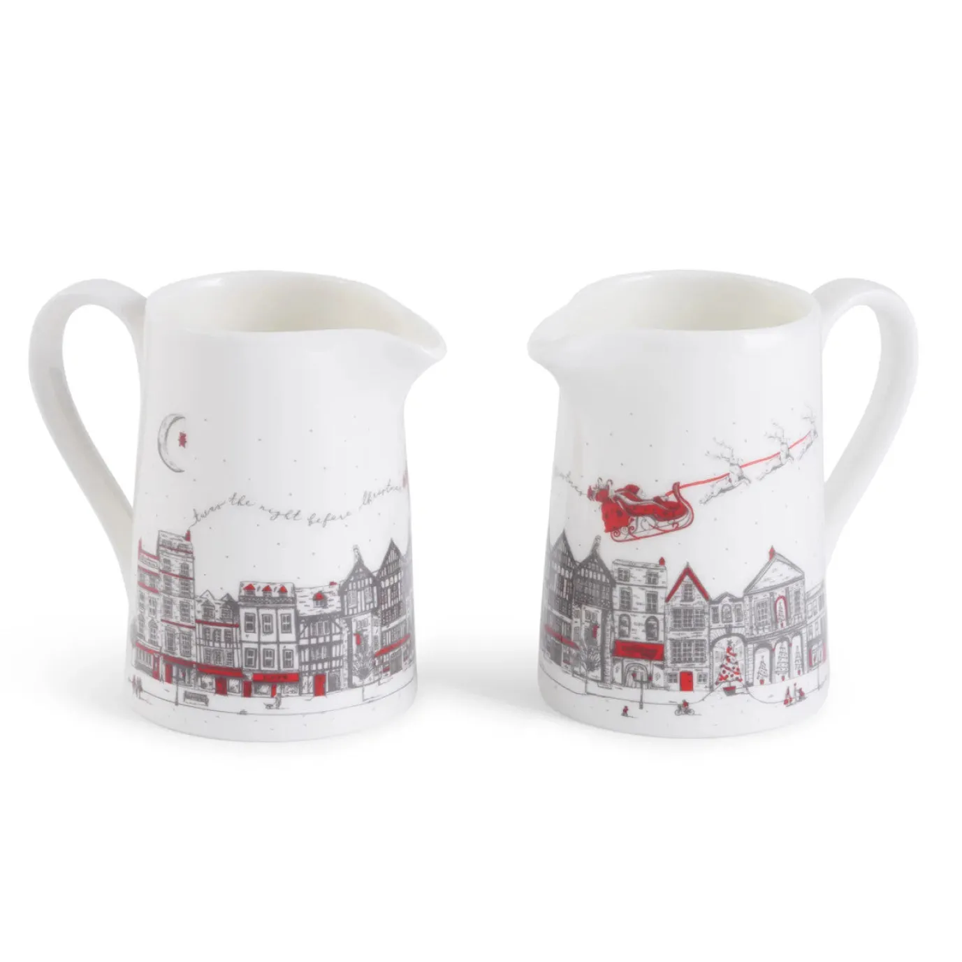 Santa's Sleigh Quarter Pint Jug