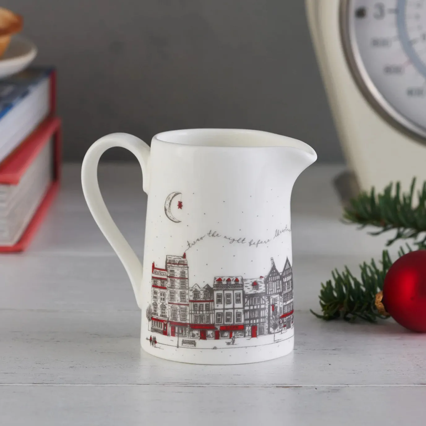 Santa's Sleigh Quarter Pint Jug