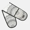 Sara Miller Artisanne Noir Double Oven Glove