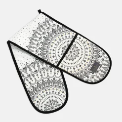 Sara Miller Artisanne Noir Double Oven Glove