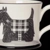 Scottie Dog Mug by Moorland Pottery