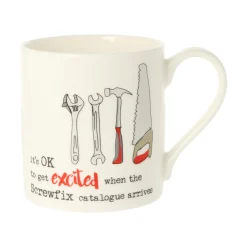 Screwfix Bone China Mug