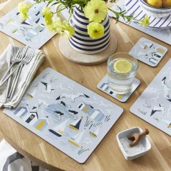 Seashore Set of 4 Placemats