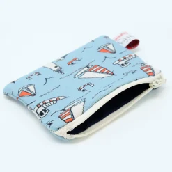 Seaside Small Flat Coin Purse