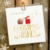 Sending Lots of Christmas Wishes Hedgehog Card