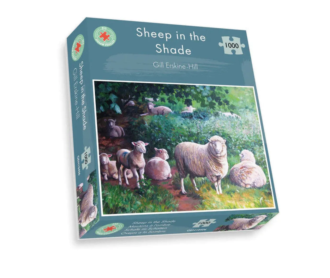 Sheep In Shade 1000 Piece Jigsaw Puzzle