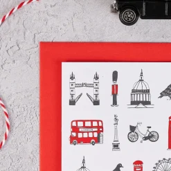 Simply London Pack of 8 Notecards