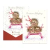 'Sledgehogs' Hedgehog Christmas Card Pack