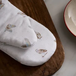 Snowy Owls Oven Mitt