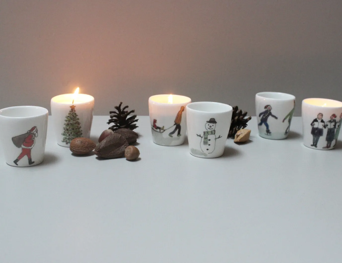 Snowy Sleigh Ride Small Cup