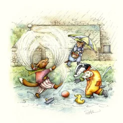 Splash Greeting Card