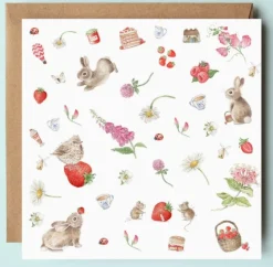 Strawberry Fields Art Card