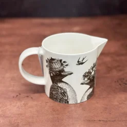 Sunday Best Penguins Bone China Jug- White