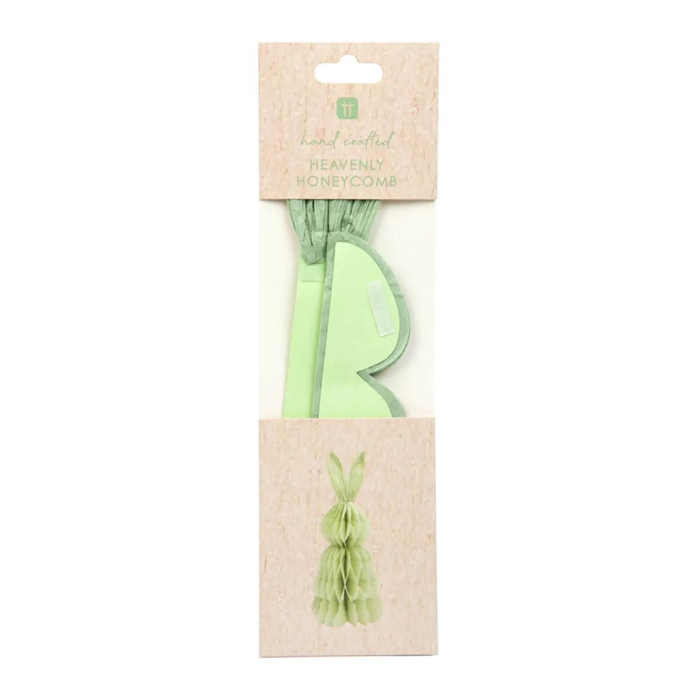 Sweet Meadow Honeycomb Green Bunny