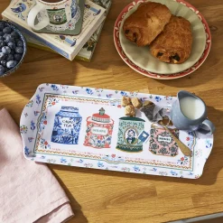 Tea Tins Sandwich Tray