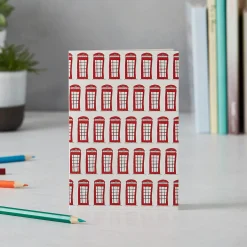 Telephone Boxes Greeting Card