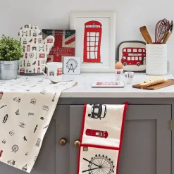 Telephone Boxes Greeting Card