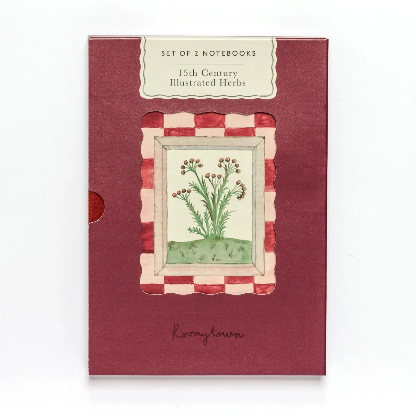 15th Century Illustrated Herbs Set of 2 Notebooks