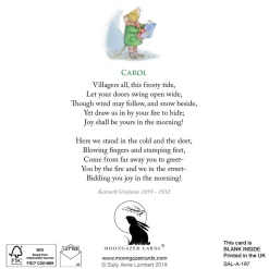The Carol Singers Greeting Card