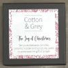 The Joy of Christmas Candle Set with Scripture Cards