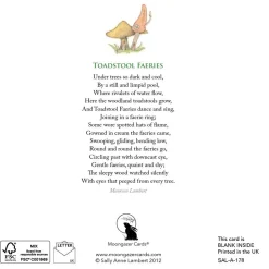 The Toadstool Faeries Card