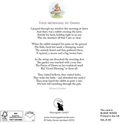 This Morning at Dawn Greeting Card