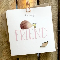 To a Lovely Friend Birthday Card