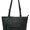 Trafalgar Tote B All Black Teal Capsule Recycled Cavas Tote- Medium