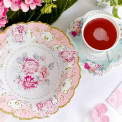 Truly Scrumptious Floral Paper Bowls - 12 pack