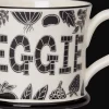Trust Me I'm Veggie Mug by Moorland Pottery