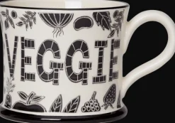 Trust Me I'm Veggie Mug by Moorland Pottery