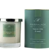 Tuscan Lime & Basil Glass Candle