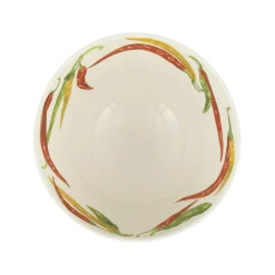 Vegetable Garden Chili Medium Old Bowl