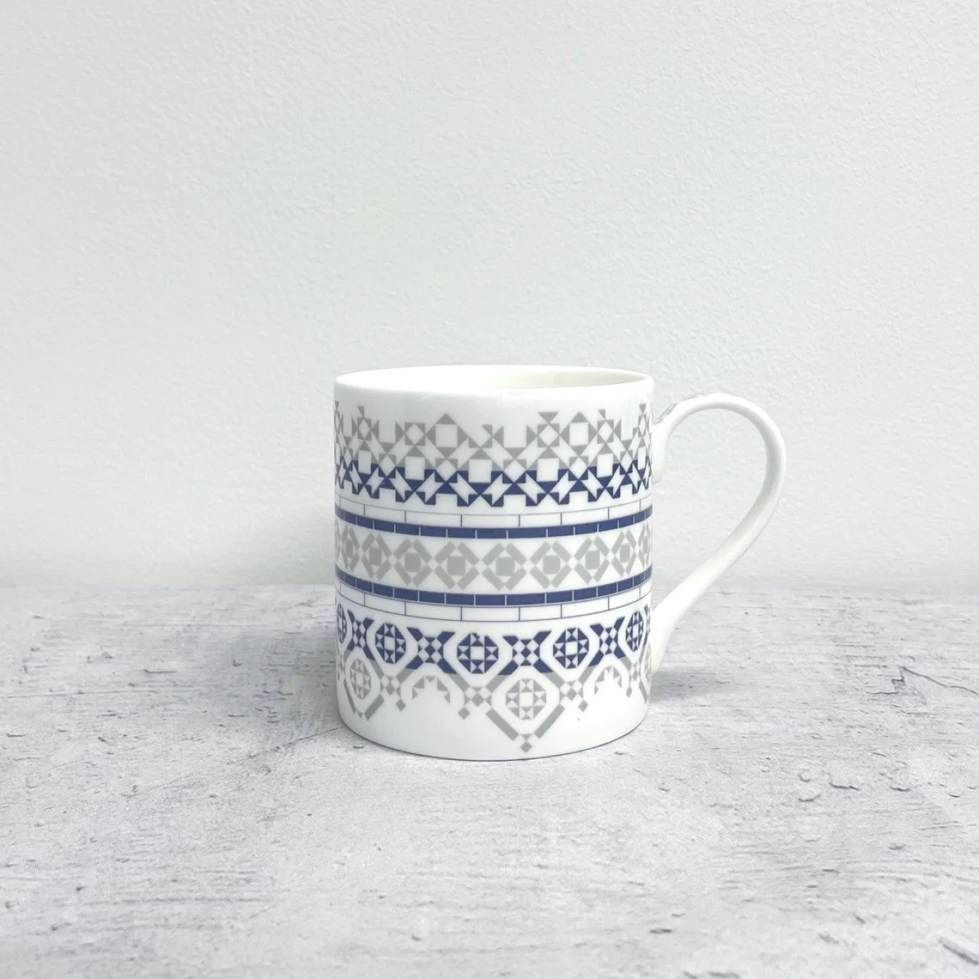 Victorian Tiles Fine Bone China Mug