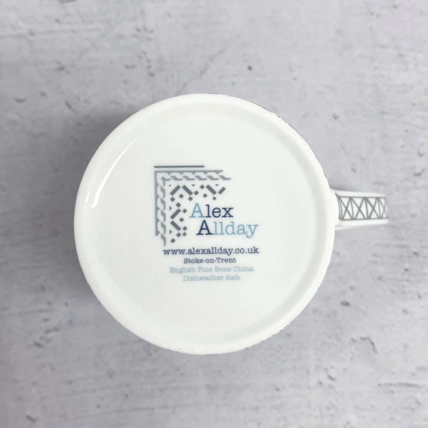 Victorian Tiles Fine Bone China Mug