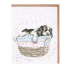 Wash, Dry, Fold, Repeat Greetings Card