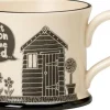What Goes on in the Shed Mug by Moorland Pottery