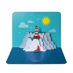 White Cliffs Pop Out Greeting Card